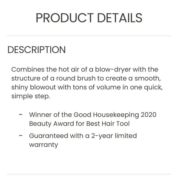 Drybar The Double Shot Round Blow-Dryer Brush (2.4 inch)-MSRP $155~BRAND NEW - Picture 12 of 16